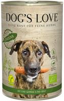 Dog's Love BARF Organics 400g Dose Hundenassfutter