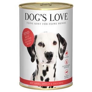 Dog´s Love 6x 400g Dog's Love Adult Rundsvoer Nat