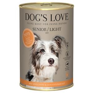 Dog´s Love 6x400g Dog's Love Senior Kalkoen Hondenvoer Nat