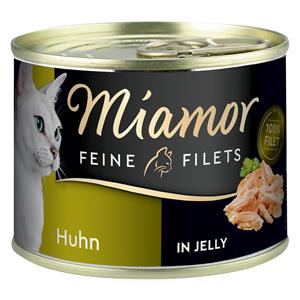 6x185g Kip Miamor Fijne Filets Kattenvoer