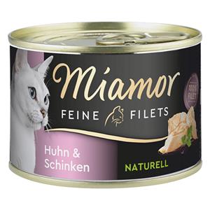 Miamor Feine Filets Naturelle 6 x 156 g Kattenvoer - Kip & Ham