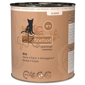 Catz Finefood Blik Kattenvoer 6 x 800 g - Wild