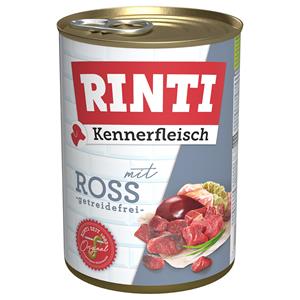 12x400g Paard Rinti "Kennerfleisch" Hondenvoer
