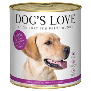 Dog´s Love 6x 800g Dog's Love Adult Lam Hondenvoer Nat