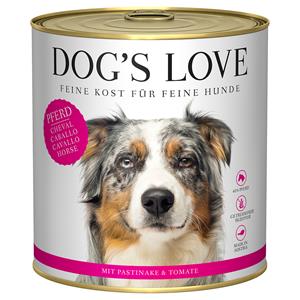 Dog´s Love 6x 800g Dog's Love Adult Paardenvoer Nat