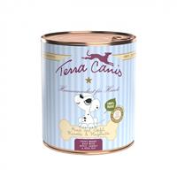 Terra Canis Puppymenu 6 x 800 g - Rundvlees met appel, wortel en rozenbottel