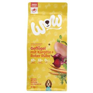 6kg WOW Junior Gevogelte Hondenvoer droog