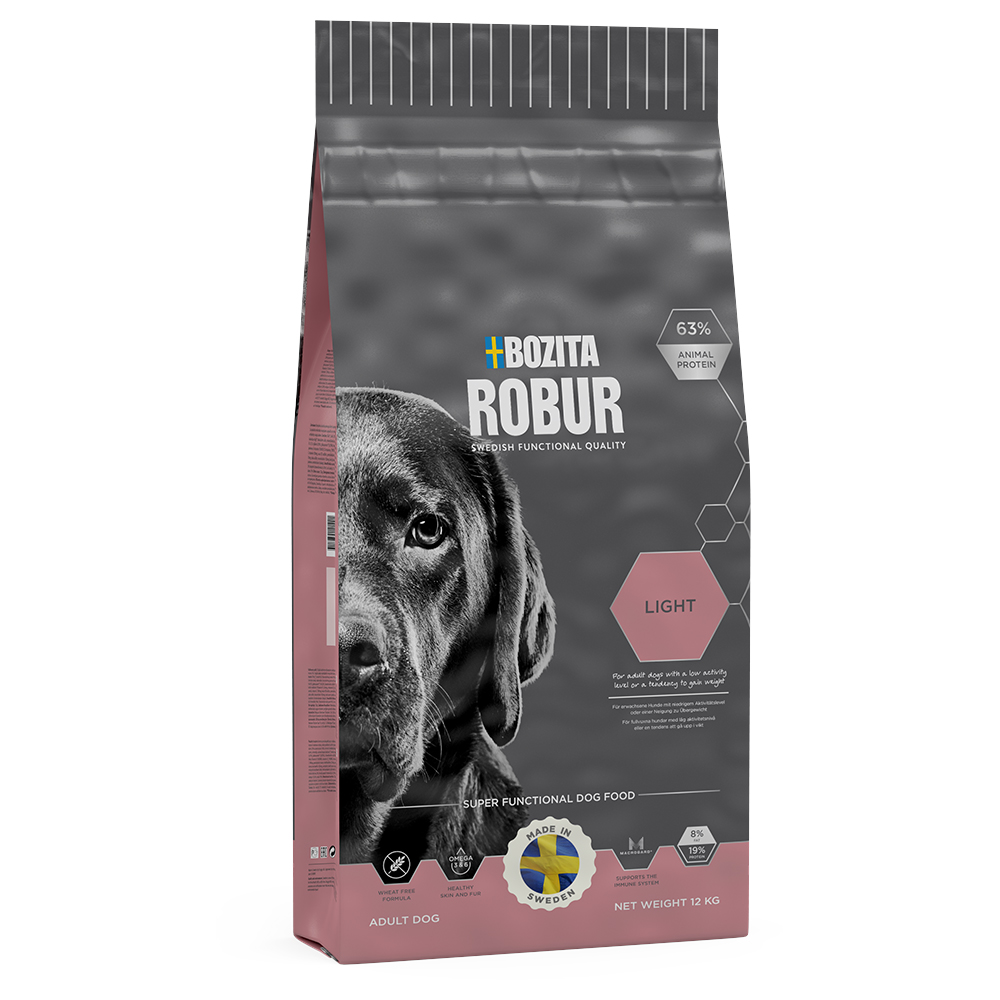 12kg Robur Light Bozita Robur Hondenvoer