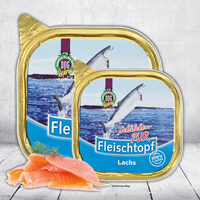 Fleischtopf-Schälchen-PUR Lachs