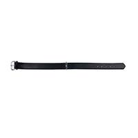 Trixie Active Halsband leather L-XL: 52-63 cm/30 mm Zwart