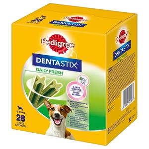 112 stuks  Dentastix + 1 kg Crave droogvoer gratis!  - Dagelijks fris: voor kleine honden (5-10 kg)