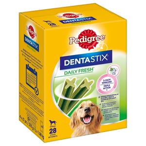 112 stuks  Dentastix + 1 kg Crave droogvoer gratis!  - Dagelijks fris: voor grotehonden (>25 kg)