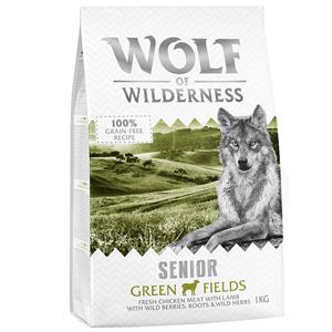 1kg Senior Green Fields met Lam Wolf of Wilderness Hondenvoer