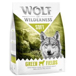 Wolf of Wilderness Soft - Green Fields - Lam - 1 kg