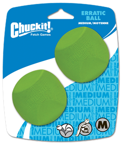 Chuckit Erratic Ball 2 Stuks Medium 2 stuks