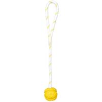 trixie Wasserspiel Ball am Seil, Abmessungen: ø 4,5/35 cm, zufällige Farbe, für Ihren Hund.