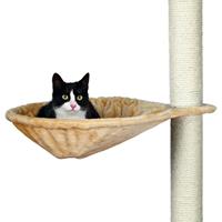 Trixie Hangmand Xl Voor Krabpalen - Kattenhangmat - Ø 45 cm Beige