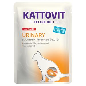 Kattovit Feline Urinary Pouch 24 x 85 g Kattenvoer - Kalf