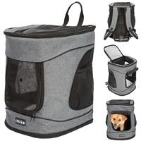 Haustier Rucksack Hunderucksack Transport für Hunde und Katzen mit Leine und Taillengurt - 