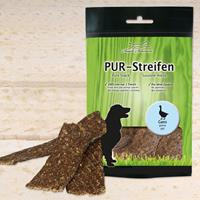 schecker PUR Streifen Gans, 12 x 100 g