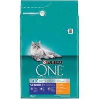 Purina One Senior 7+ met kip kattenvoer 3 kg