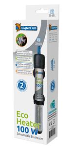 Superfish Eco Heater 100w - Energiezuinige Aquarium Verwarmer 20-60L, 21cm