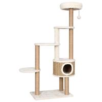 vidaxl Katzen-Kratzbaum mit Luxuriösem Kissen 148 cm Seegras Beige