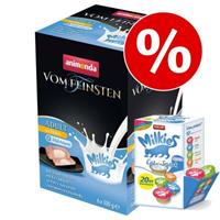 animonda Vom Feinsten Adult Milkies 36 x 100 g Kattenvoer - Met Kip & Melkkern