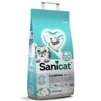 Sanicat Kattenbakvulling Clumping White Cotton Fresh 20 liter