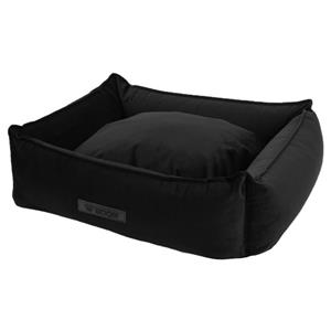 Wooff Hondenmand Cocoon Velours Zwart Medium 70 x 60 x 20 cm