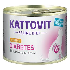 Kattovit Diabetes (Bloedsuiker) Kattenvoer - 6 x 185 g Kip