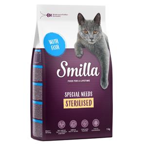 1 kg Smilla Adult Sterilised Fish Kattenvoer
