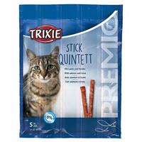 Trixie Premio Stick Quintett ZalmForel 5x5g