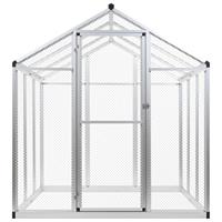 vidaxl Außenvoliere Aluminium 183 x 178 x 194 cm - 