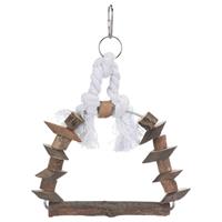 Trixie Natural Living Boogschommel - Vogelspeelgoed - 15 × 20 cm