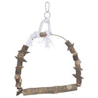 Trixie Natural Living Boogschommel - Vogelspeelgoed - 22 x 29 cm