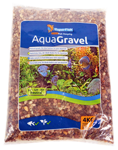 Superfish Aqua Grind Donker 3-6 mm Bodembedekking - Natuurlijk Aquariumgrind 4kg