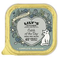 Lily's Kitchen Paté met Zalm en Kip natvoer kat 19 x 85 gram