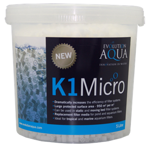 Evolution Aqua K1 Micro Filter Media - 25 liter