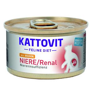 12x85g Nieren/Renal Kip Kattovit Kattenvoer Nat