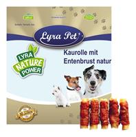 LYRA PET 1 kg  Kaurollen mit Entenbrust natur - 