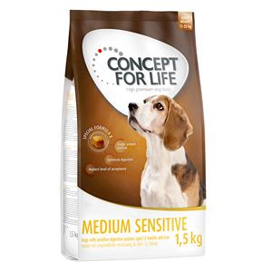 Concept for Life 2 + 1 gratis! 3 x 1,5 kg  Hondenvoer - Medium Sensitive