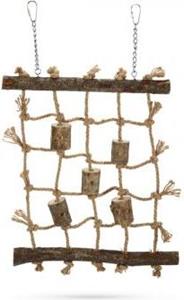 Beeztees Ziggy - Vogelspeelgoed - Hout - 46 cm