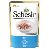 Schesir Pouch In Gelei - Kattenvoer - Tonijn 85 g