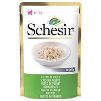 Schesir Pouch Kitten In Gelei - Kattenvoer - Kipfilet 85 g