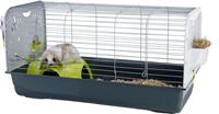 Savic Caesar 3 De Luxe Dwarf Rabbit Cage 100x50x51 cm Blue/Grey