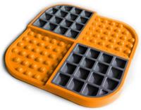 Lickimat Slomo - Zwart Turquoise - 20 cm