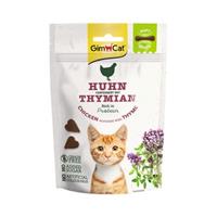 GimCat 60 g  Soft Snacks Huhn mit Thymian für Katzen