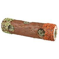 TRIXIE TUNNELBUIS MET HOOI EN HIBISCUSBLOESEM / WORTEL / ERWT 30X9X9 CM 35 GR