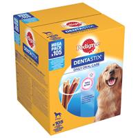 Pedigree Dentastix Big Pack - Hondensnacks - 105 stuks Maxi